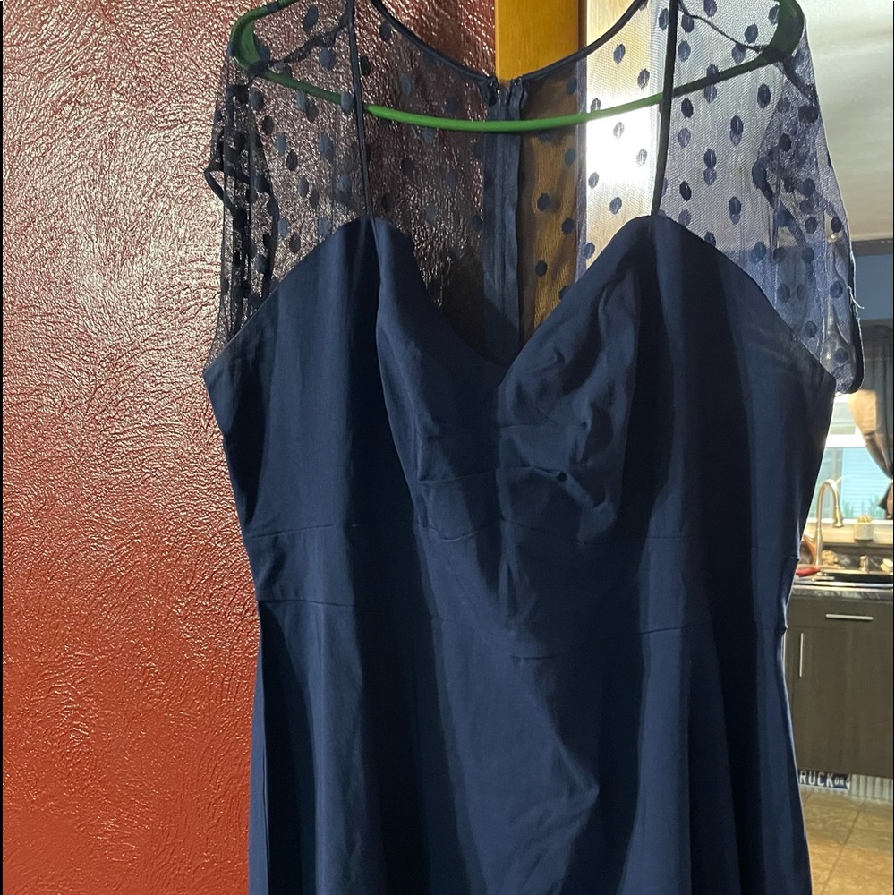 Torrid Size 22 Navy Blue Dress